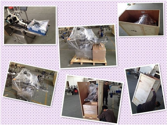 HAY SUS304 सर्वो موٹر خودکار راؤنڈ بوتل لیبلنگ مشین PLC کنٹرول