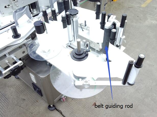 آبجیکٹ کا پتہ لگائیں جادو آنکھ خود بخود ڈبل سائڈ اسٹیکر لیبلنگ مشین ٹرنبل کے ساتھ