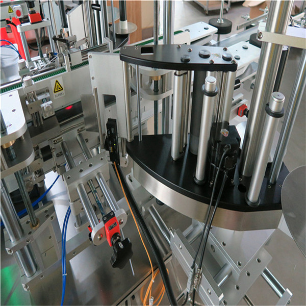 شیمپو کاسمیٹک بوتل اسٹیکر لیبلنگ مشین 30-100 ملی میٹر کنٹینر کی لمبائی