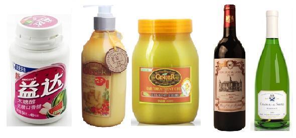 گول پالتو جانوروں کی بوتل لیبلنگ مشین ، خودکار لیبل ایپلیکیٹر مشین خود - چپکنے والا لیبلر