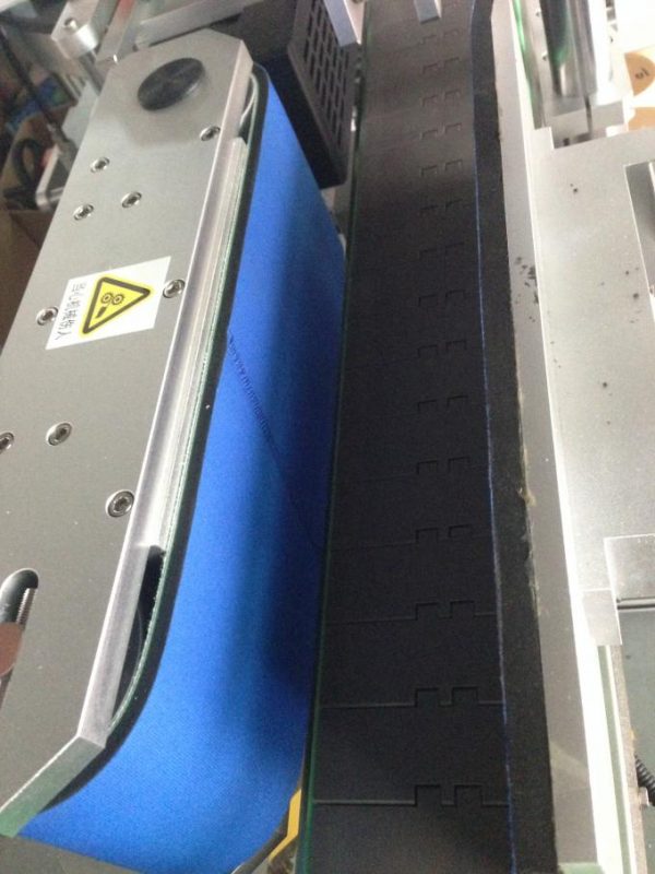 350ML خودکار شیشے کی بوتل لیبلنگ مشین 190 ملی میٹر اونچائی زیادہ سے زیادہ