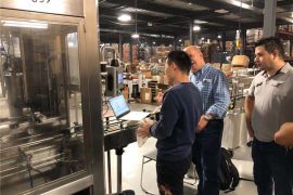 فروخت کی تنصیب کی مشینری کے بعد