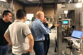 فروخت کی تنصیب کی مشینری کے بعد