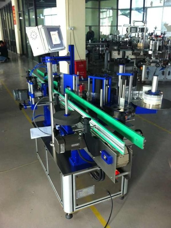 بیوریج / فوڈ / کیمیکل سپلائر کے لئے چین 1500W پاور گول بوتل لیبلنگ مشین