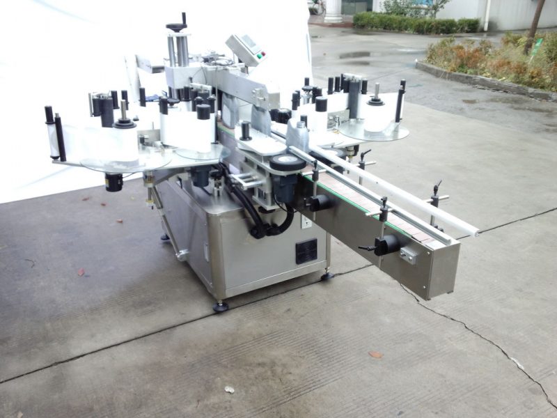 چین اوول بیگ اور بوتلوں کے لیبل اسٹیکر درخواست دہندہ ، لانگ کنوائر سپلائر کے ساتھ خود چپکنے والا لیبل پرنٹنگ مشین