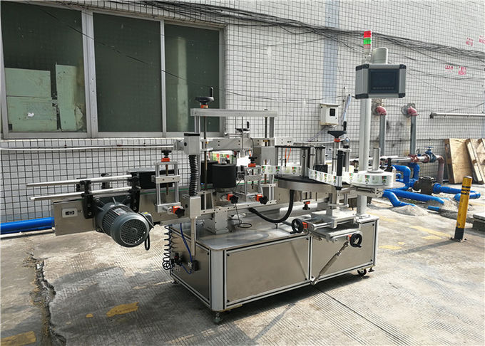 فلیٹ بوتل کے لئے خود چپکنے والی لیبلنگ مشین ، بوتلوں کے ل For لیبل ایپلیکیٹر مشین