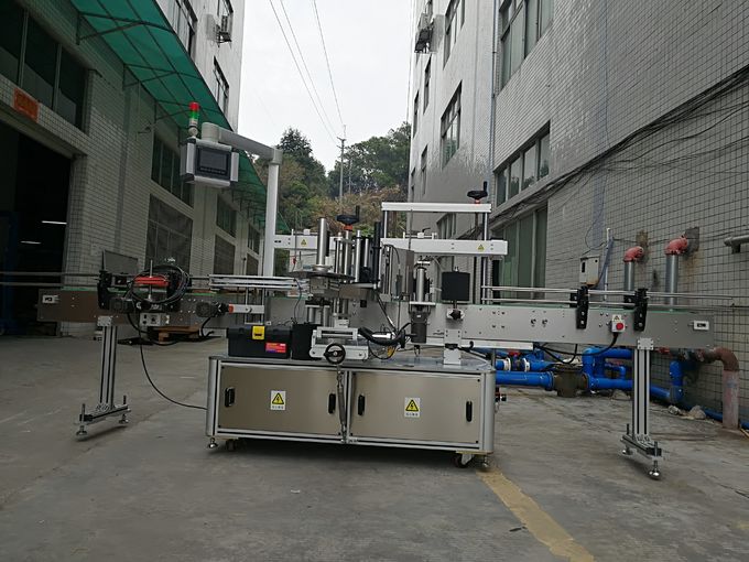 اسٹیکر سیلف چپکنے والی فرنٹ بیک آٹومیٹک لیبلنگ سسٹم پی ایل سی کنٹرول