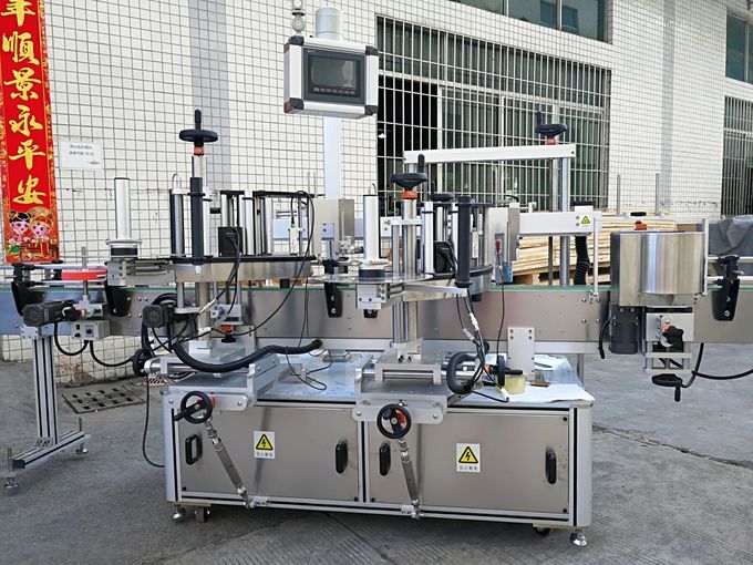 ٹچ اسکرین مکمل خودکار کے ساتھ دو رخا سامنے اور پیچھے خود چپکنے والی لیبلنگ مشین